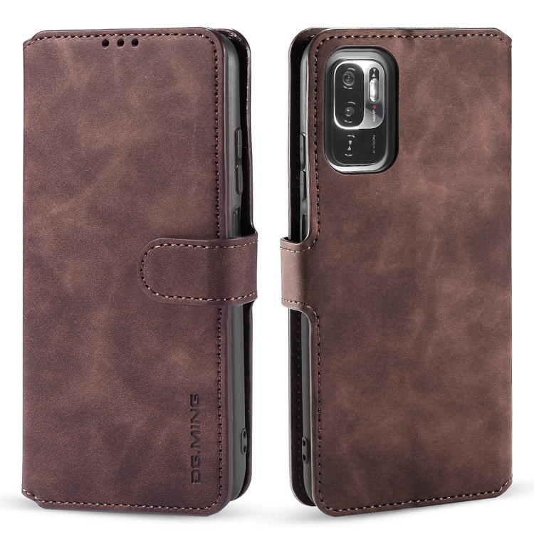 For Xiaomi Redmi Note 10 5G DG.MING Retro Oil Side Horizontal Flip Leather Case with Holder & Card Slots & Wallet(Coffee)
For Xiaomi Redmi Note 10 5G DG.MING Retro Oil Side Horizontal Flip Leather Case with Holder & Card Slots & Wallet(Coffee)