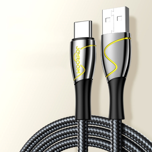 JOYROOM S-1250K6 Mermaid Series 5A USB to Type-C / USB-C Fishing Net Weaving Data Cable, Length: 1.2m(Black)
JOYROOM S-1250K6 Mermaid Series 5A USB to Type-C / USB-C Fishing Net Weaving Data Cable, Length: 1.2m(Black)