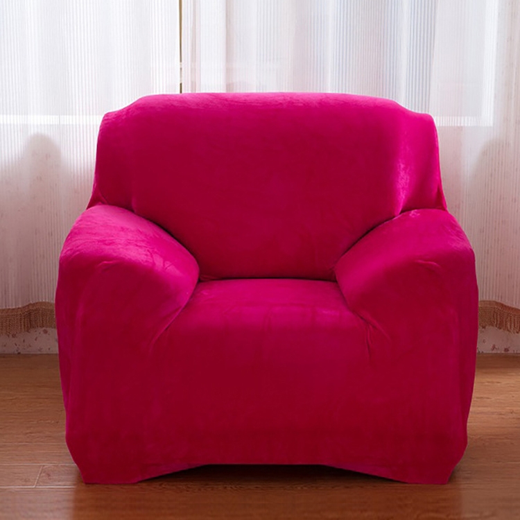 Single Seat Solid Color Plush Elastic Full Coverage Non-slip Sofa Cover(Rose Red)
Single Seat Solid Color Plush Elastic Full Coverage Non-slip Sofa Cover(Rose Red)