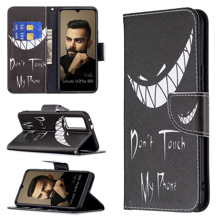 For vivo V21e 5G Colored Drawing Pattern Horizontal Flip Leather Case with Holder & Card Slots & Wallet(Smirk)
For vivo V21e 5G Colored Drawing Pattern Horizontal Flip Leather Case with Holder & Card Slots & Wallet(Smirk)