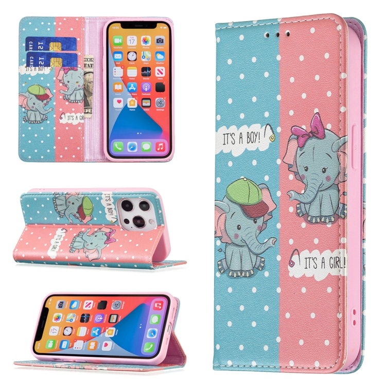 Colored Drawing Pattern Invisible Magnetic Horizontal Flip PU Leather Case with Holder & Card Slots & Wallet For iPhone 13 mini(Elephant)
Colored Drawing Pattern Invisible Magnetic Horizontal Flip PU Leather Case with Holder & Card Slots & Wallet For iPhone 13 mini(Elephant)