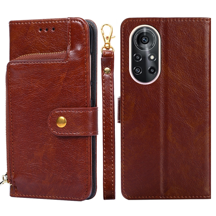 For Huawei nova 8 Pro 5G Zipper Bag PU + TPU Horizontal Flip Leather Case with Holder & Card Slot & Wallet & Lanyard(Brown)
For Huawei nova 8 Pro 5G Zipper Bag PU + TPU Horizontal Flip Leather Case with Holder & Card Slot & Wallet & Lanyard(Brown)