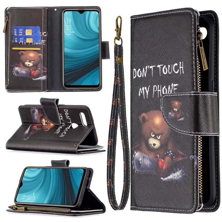 For OPPO A7 Colored Drawing Pattern Zipper Horizontal Flip Leather Case with Holder & Card Slots & Wallet(Bear)
For OPPO A7 Colored Drawing Pattern Zipper Horizontal Flip Leather Case with Holder & Card Slots & Wallet(Bear)
