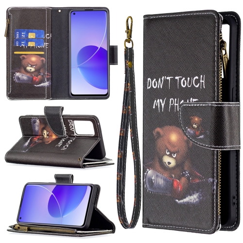 For OPPO Reno6 5G Colored Drawing Pattern Zipper Horizontal Flip Leather Case with Holder & Card Slots & Wallet(Bear)
For OPPO Reno6 5G Colored Drawing Pattern Zipper Horizontal Flip Leather Case with Holder & Card Slots & Wallet(Bear)