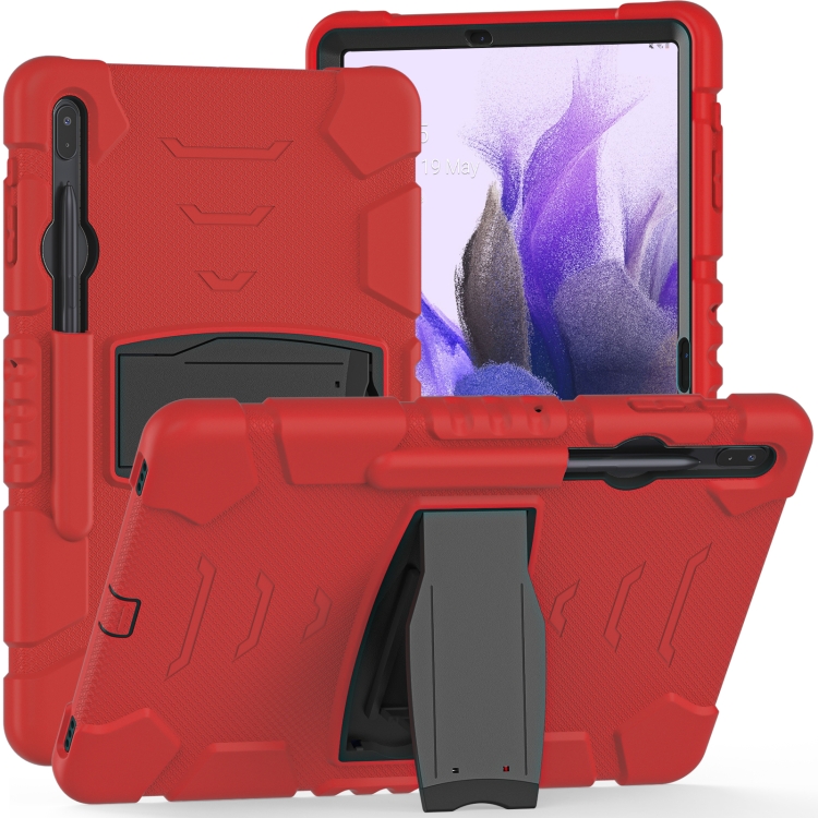 For Samsung Galaxy Tab S7+/S7 FE 12.4 inch 3-Layer Protection Screen Frame + PC + Silicone Shockproof Combination Case with Holder(Red+Black)
For Samsung Galaxy Tab S7+/S7 FE 12.4 inch 3-Layer Protection Screen Frame + PC + Silicone Shockproof Combination Case with Holder(Red+Black)