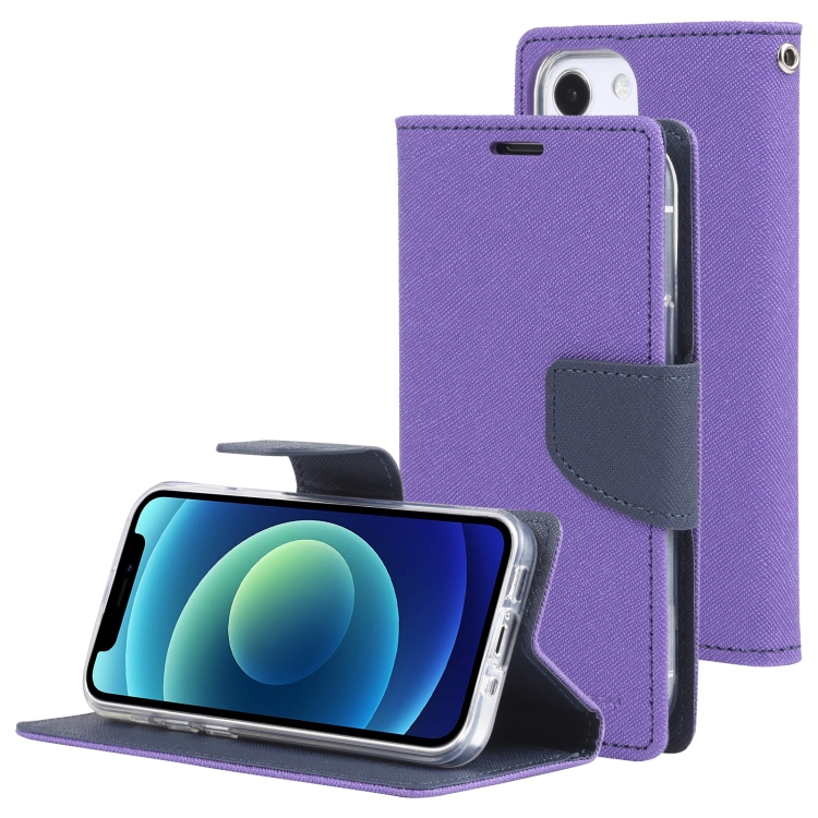 GOOSPERY FANCY DIARY Cross Pattern Horizontal Flip Leather Case with Holder & Card Slots & Wallet For iPhone 13 mini(Purple)
GOOSPERY FANCY DIARY Cross Pattern Horizontal Flip Leather Case with Holder & Card Slots & Wallet For iPhone 13 mini(Purple)