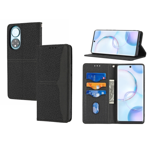 For Honor 50 Woven Texture Stitching Magnetic Horizontal Flip PU Leather Case with Holder & Card Slots & Wallet & Lanyard(Black)
For Honor 50 Woven Texture Stitching Magnetic Horizontal Flip PU Leather Case with Holder & Card Slots & Wallet & Lanyard(Black)