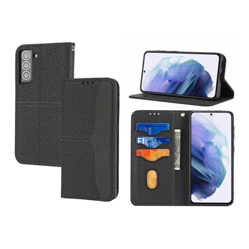 For Samsung Galaxy S21+ 5G Woven Texture Stitching Magnetic Horizontal Flip PU Leather Case with Holder & Card Slots & Wallet & Lanyard(Black)
For Samsung Galaxy S21+ 5G Woven Texture Stitching Magnetic Horizontal Flip PU Leather Case with Holder & Card Slots & Wallet & Lanyard(Black)