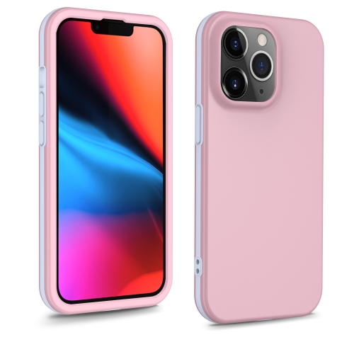 Dual-color 360 Degrees Full Coverage Protective PC + TPU Shockproof Case For iPhone 13 Pro(Pink)
Dual-color 360 Degrees Full Coverage Protective PC + TPU Shockproof Case For iPhone 13 Pro(Pink)
