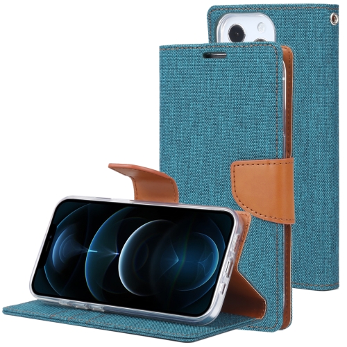 GOOSPERY CANVAS DIARY Cross Texture Horizontal Flip Leather Case with Holder& Card Slots & Wallet For iPhone 13 Pro(Green)
GOOSPERY CANVAS DIARY Cross Texture Horizontal Flip Leather Case with Holder& Card Slots & Wallet For iPhone 13 Pro(Green)