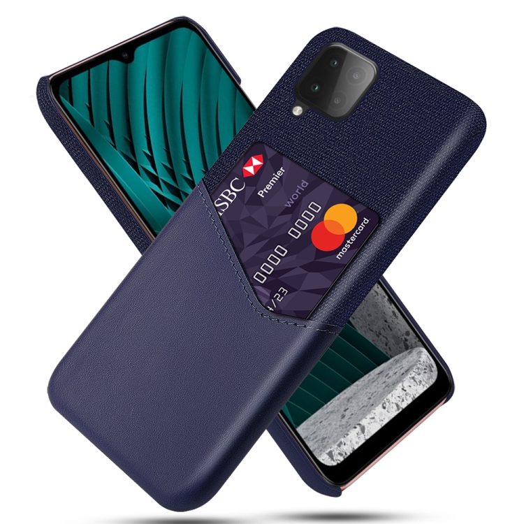 For Samsung Galaxy M12 Cloth Texture PC + PU Leather Back Cover Shockproof Case with Card Slot(Blue)
For Samsung Galaxy M12 Cloth Texture PC + PU Leather Back Cover Shockproof Case with Card Slot(Blue)