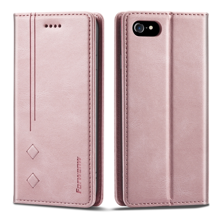 Forwenw F2 Series Magnetic Horizontal Flip Leather Case with Holder & Card Slots & Wallet For iPhone 8 Plus / 7 Plus(Rose Gold)
Forwenw F2 Series Magnetic Horizontal Flip Leather Case with Holder & Card Slots & Wallet For iPhone 8 Plus / 7 Plus(Rose Gold)