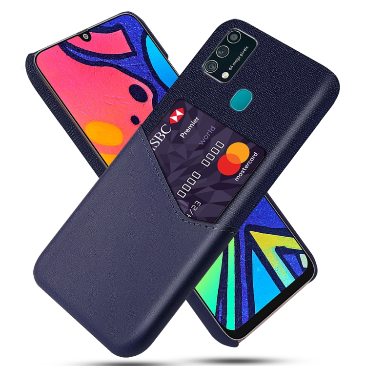For Samsung Galaxy F41 Cloth Texture PC + PU Leather Back Cover Shockproof Case with Card Slot(Blue)
For Samsung Galaxy F41 Cloth Texture PC + PU Leather Back Cover Shockproof Case with Card Slot(Blue)