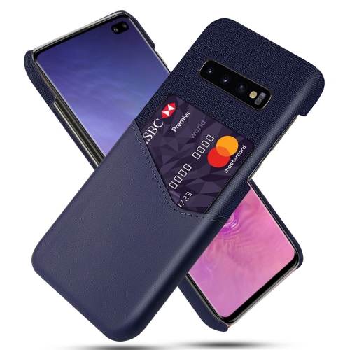 For Samsung Galaxy S10+ Cloth Texture PC + PU Leather Back Cover Shockproof Case with Card Slot(Blue)
For Samsung Galaxy S10+ Cloth Texture PC + PU Leather Back Cover Shockproof Case with Card Slot(Blue)