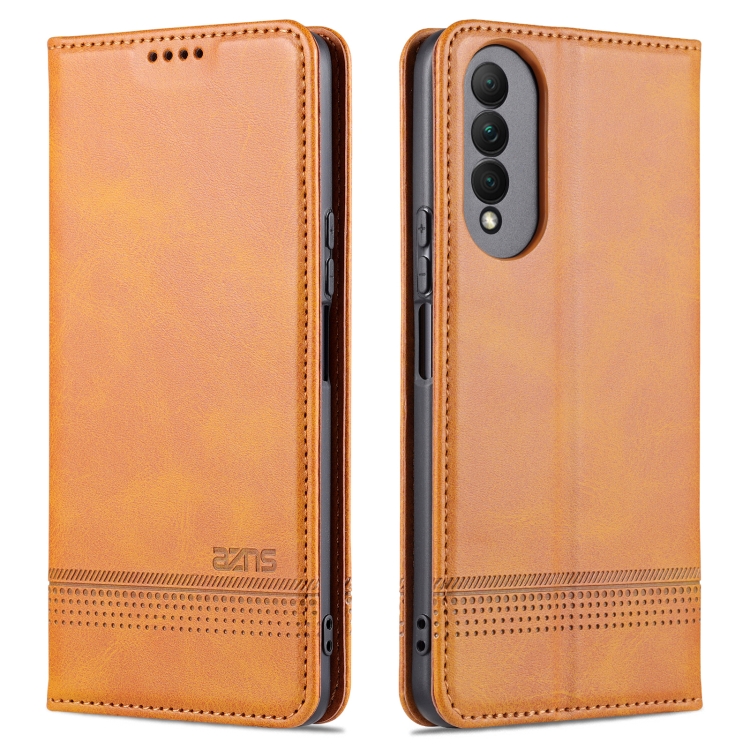 For Honor X20 SE AZNS Magnetic Calf Texture Horizontal Flip Leather Case with Card Slots & Holder & Wallet(Light Brown)
For Honor X20 SE AZNS Magnetic Calf Texture Horizontal Flip Leather Case with Card Slots & Holder & Wallet(Light Brown)