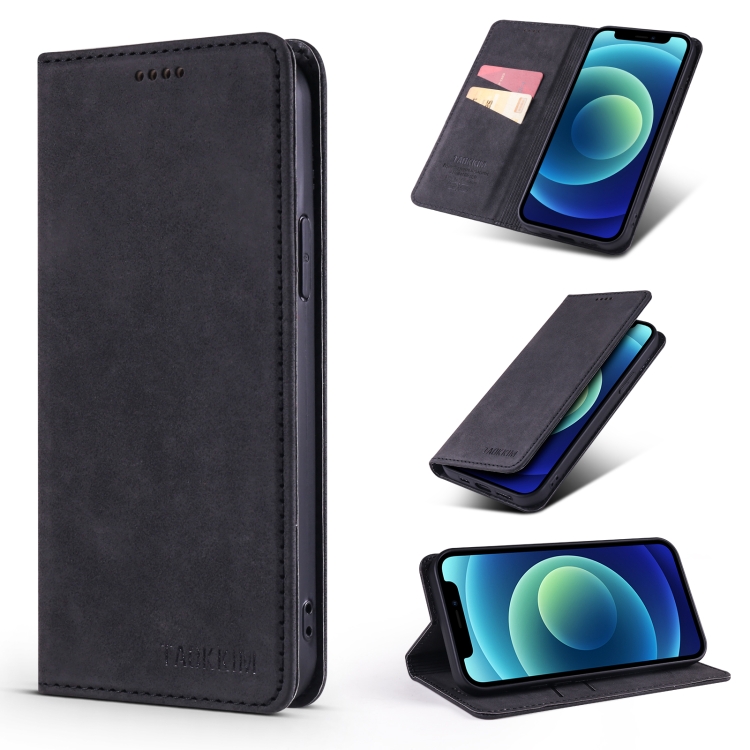 TAOKKIM Retro Matte PU Horizontal Flip Leather Case with Holder & Card Slots For iPhone 13(Black)
TAOKKIM Retro Matte PU Horizontal Flip Leather Case with Holder & Card Slots For iPhone 13(Black)
