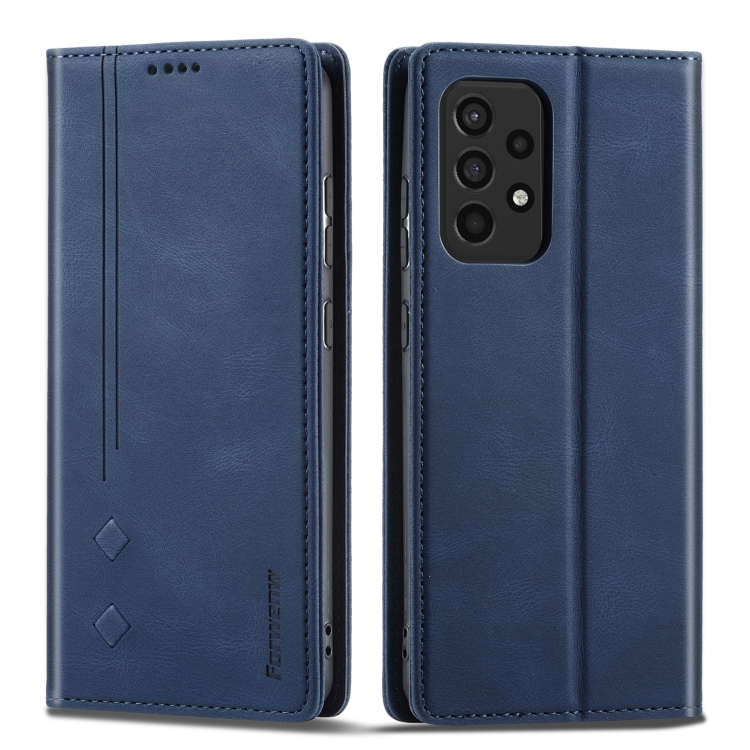 For Samsung Galaxy A52 5G Forwenw F2 Series Magnetic Horizontal Flip Leather Case with Holder & Card Slots & Wallet(Blue)
For Samsung Galaxy A52 5G Forwenw F2 Series Magnetic Horizontal Flip Leather Case with Holder & Card Slots & Wallet(Blue)