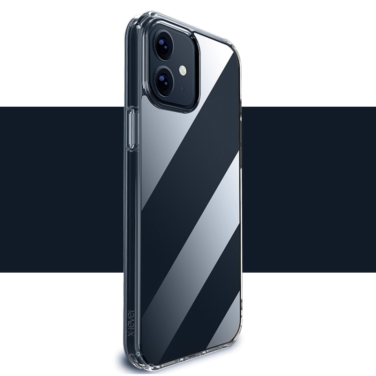 X-level Space II Series Shockproof Transparent TPU + PC Protective Case For iPhone 13 mini(Transparent)
X-level Space II Series Shockproof Transparent TPU + PC Protective Case For iPhone 13 mini(Transparent)