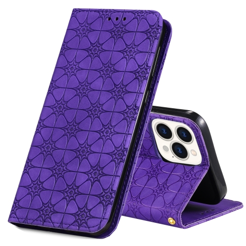 Lucky Flowers Embossing Pattern Magnetic Horizontal Flip Leather Case with Holder & Card Slots For iPhone 13 Pro(Purple)
Lucky Flowers Embossing Pattern Magnetic Horizontal Flip Leather Case with Holder & Card Slots For iPhone 13 Pro(Purple)