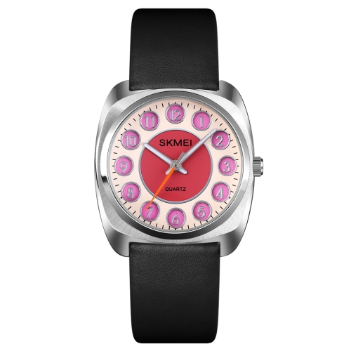 SKMEI Q029 Ladies Phone Number Pattern Dial Leather Strap Quartz Watch(Purple)
SKMEI Q029 Ladies Phone Number Pattern Dial Leather Strap Quartz Watch(Purple)