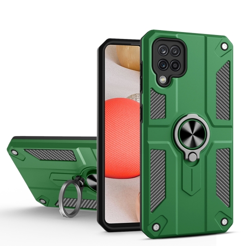 For Samsung Galaxy A42 Carbon Fiber Pattern PC + TPU Protective Case with Ring Holder(Green)
For Samsung Galaxy A42 Carbon Fiber Pattern PC + TPU Protective Case with Ring Holder(Green)