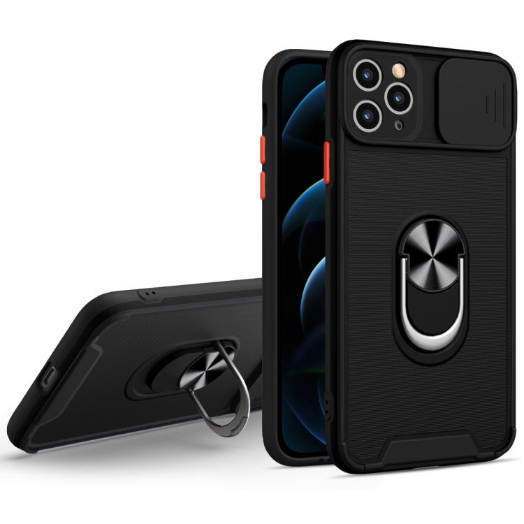 Sliding Camera Cover Design TPU + PC Magnetic Shockproof Case with Ring Holder For iPhone 12 Pro Max(Black)
Sliding Camera Cover Design TPU + PC Magnetic Shockproof Case with Ring Holder For iPhone 12 Pro Max(Black)