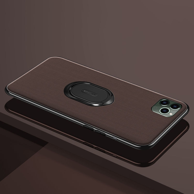 For iPhone 11 LONDOR Series Full Coverage Anti-fall Protective Leather Case with Ring Holder(Brown)
For iPhone 11 LONDOR Series Full Coverage Anti-fall Protective Leather Case with Ring Holder(Brown)