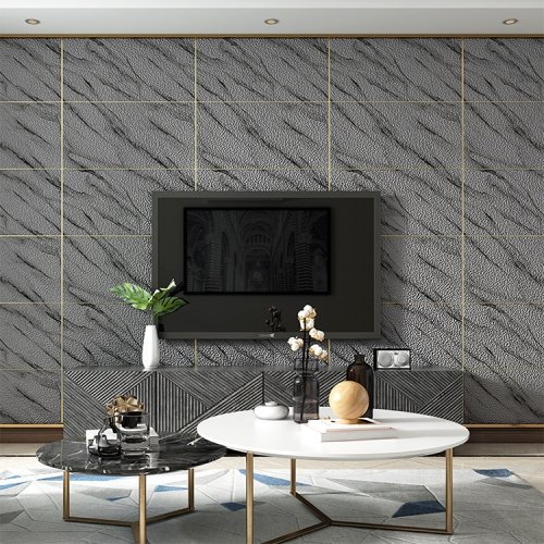 3D Striped Texture Wallpaper Non-woven Deerskin Velvet Marble Thickened Wallpaper, Size:53x950cm(Dark Grey)
3D Striped Texture Wallpaper Non-woven Deerskin Velvet Marble Thickened Wallpaper, Size:53x950cm(Dark Grey)