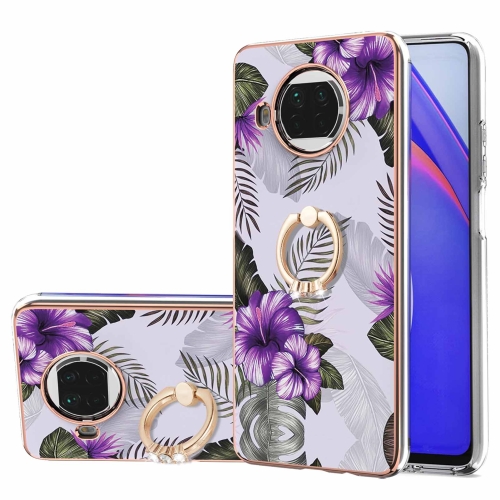 For Xiaomi Mi 10T Lite 5G Electroplating Pattern IMD TPU Shockproof Case with Rhinestone Ring Holder(Purple Flower)
For Xiaomi Mi 10T Lite 5G Electroplating Pattern IMD TPU Shockproof Case with Rhinestone Ring Holder(Purple Flower)