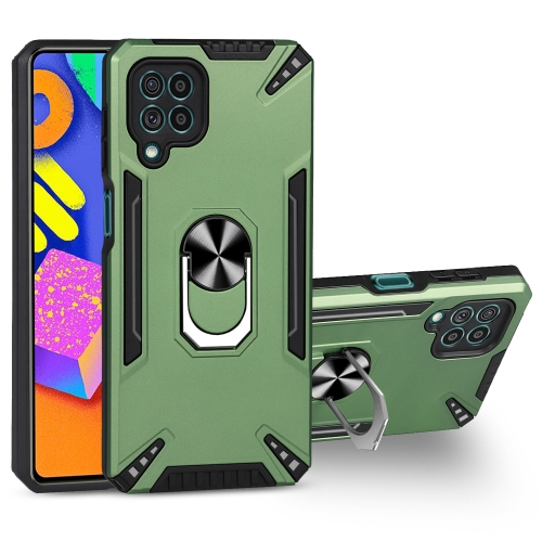 For Samsung Galaxy F62 PC + TPU Protective Case with 360 Degrees Rotatable Ring Holder(Dark Green)
For Samsung Galaxy F62 PC + TPU Protective Case with 360 Degrees Rotatable Ring Holder(Dark Green)