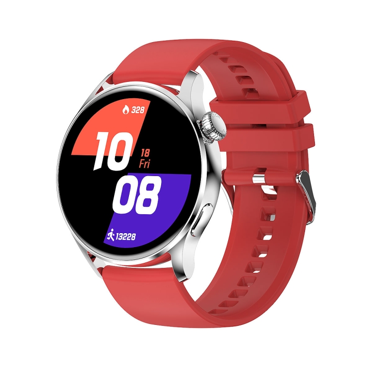 HK3 1.28 inch IPS Touch Screen Bluetooth 4.0 IP68 Waterproof Smart Watch, Support Sleep Monitor / Bluetooth Call / Heart Rate Monitor / Blood Pressure Monitoring, Style: Silicone Strap(Red)
HK3 1.28 inch IPS Touch Screen Bluetooth 4.0 IP68 Waterproof Smart Watch, Support Sleep Monitor / Bluetooth Call / Heart Rate Monitor / Blood Pressure Monitoring, Style: Silicone Strap(Red)