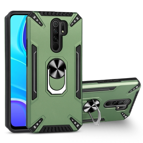 For Xiaomi Redmi 9 PC + TPU Protective Case with 360 Degrees Rotatable Ring Holder(Dark Green)
For Xiaomi Redmi 9 PC + TPU Protective Case with 360 Degrees Rotatable Ring Holder(Dark Green)