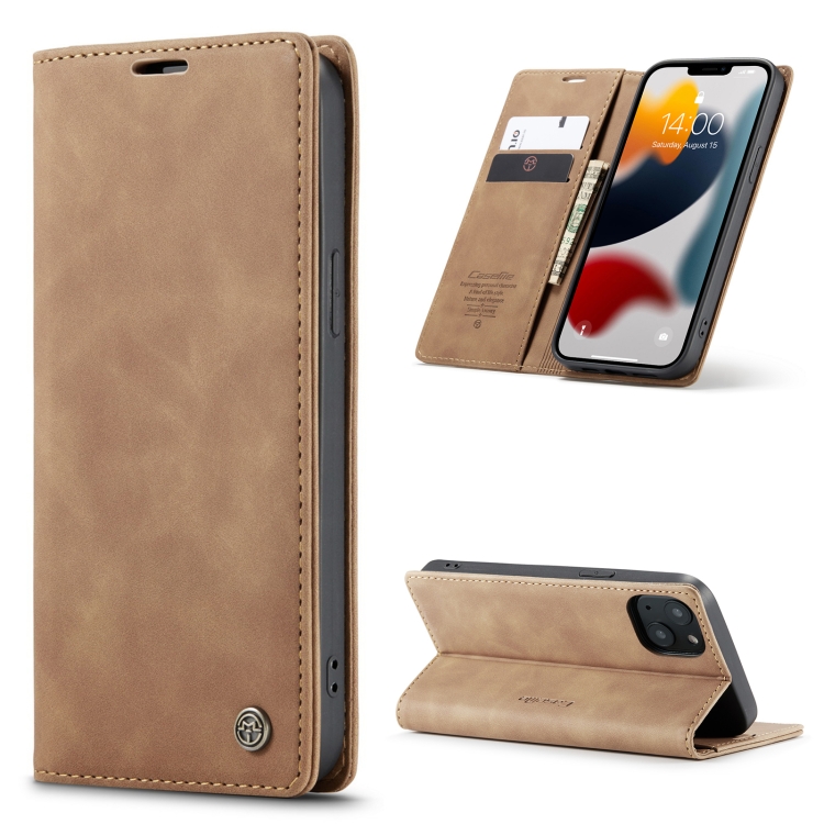 CaseMe-013 Multifunctional Retro Frosted Horizontal Flip Leather Case with Card Slot & Holder & Wallet For iPhone 13 mini(Brown)
CaseMe-013 Multifunctional Retro Frosted Horizontal Flip Leather Case with Card Slot & Holder & Wallet For iPhone 13 mini(Brown)