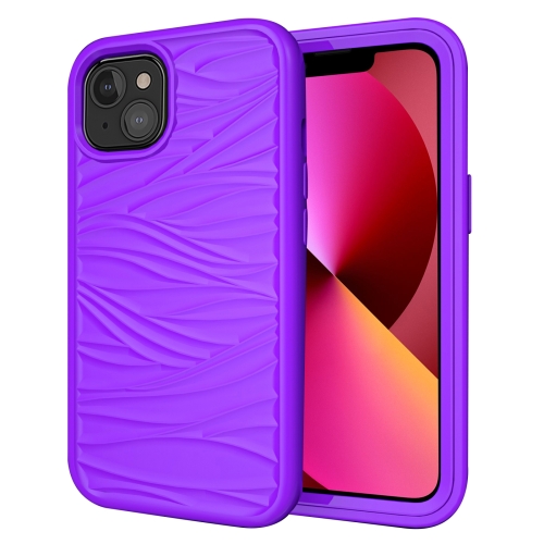 Wave Pattern 3 in 1 Silicone + PC Shockproof Protective Case For iPhone 13(Purple)
Wave Pattern 3 in 1 Silicone + PC Shockproof Protective Case For iPhone 13(Purple)