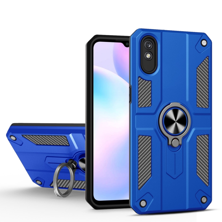 For Xiaomi Redmi 9A Carbon Fiber Pattern PC + TPU Protective Case with Ring Holder(Dark Blue)
For Xiaomi Redmi 9A Carbon Fiber Pattern PC + TPU Protective Case with Ring Holder(Dark Blue)