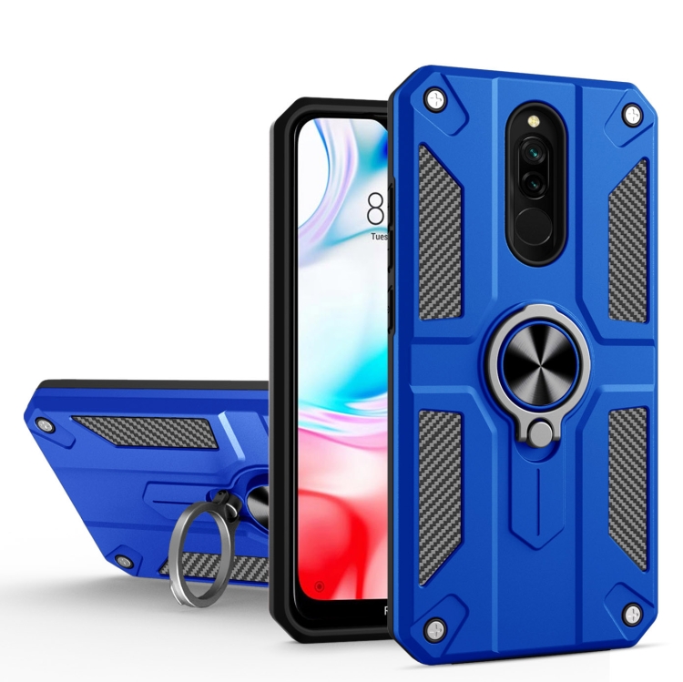For Xiaomi Redmi 8 Carbon Fiber Pattern PC + TPU Protective Case with Ring Holder(Dark Blue)
For Xiaomi Redmi 8 Carbon Fiber Pattern PC + TPU Protective Case with Ring Holder(Dark Blue)