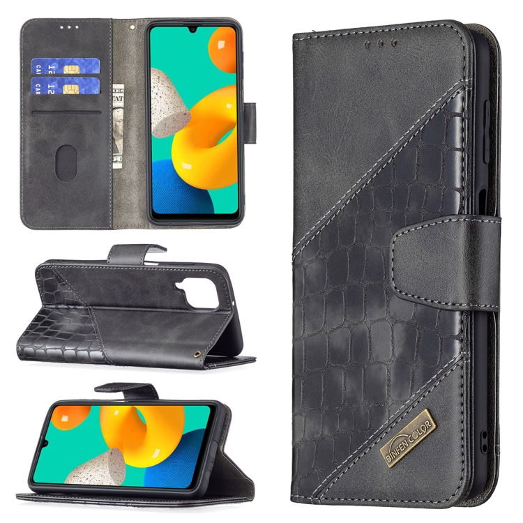 For Samsung Galaxy M32 Matching Color Crocodile Texture Horizontal Flip PU Leather Case with Wallet & Holder & Card Slots(Black)
For Samsung Galaxy M32 Matching Color Crocodile Texture Horizontal Flip PU Leather Case with Wallet & Holder & Card Slots(Black)