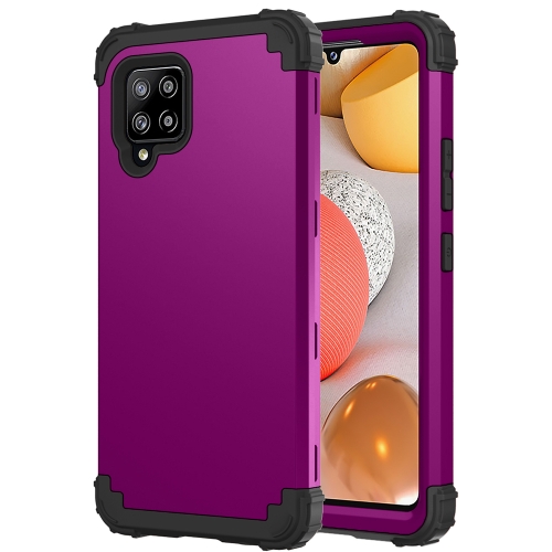 For Samsung Galaxy A42 5G 3 in 1 Shockproof PC + Silicone Protective Case(Dark Purple + Black)
For Samsung Galaxy A42 5G 3 in 1 Shockproof PC + Silicone Protective Case(Dark Purple + Black)
