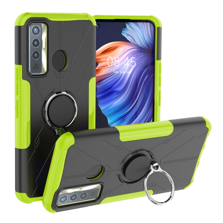Machine Armor Bear Shockproof PC + TPU Protective Case with Ring Holder For Tecno Camon 17(Green)
Machine Armor Bear Shockproof PC + TPU Protective Case with Ring Holder For Tecno Camon 17(Green)