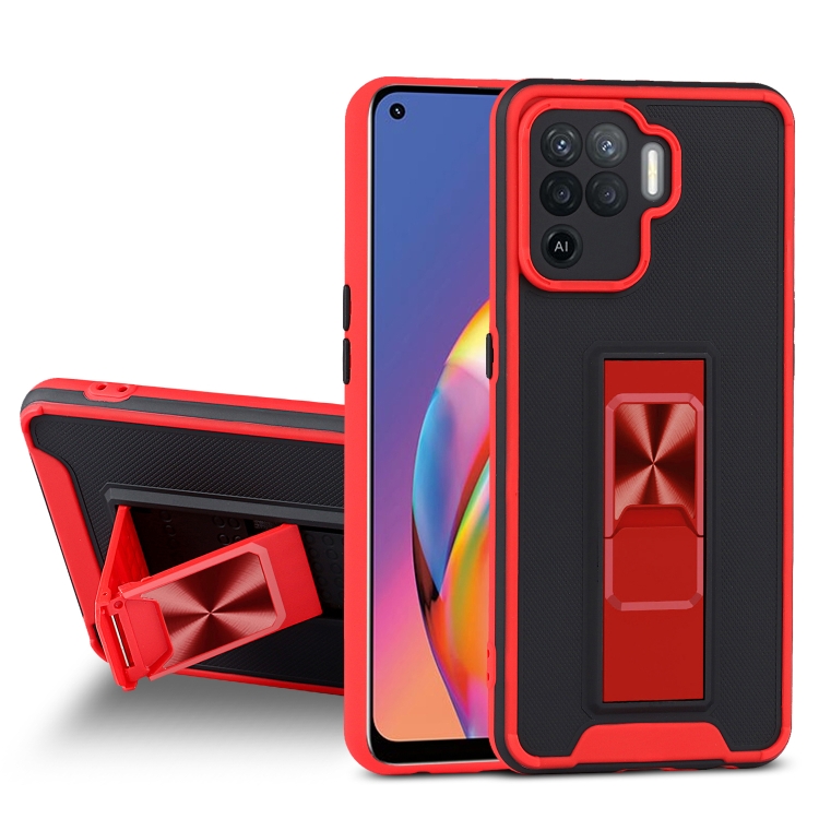 For OPPO A94 Dual-color Skin Feel TPU + PC Magnetic Shockproof Case with Invisible Holder(Red)
For OPPO A94 Dual-color Skin Feel TPU + PC Magnetic Shockproof Case with Invisible Holder(Red)