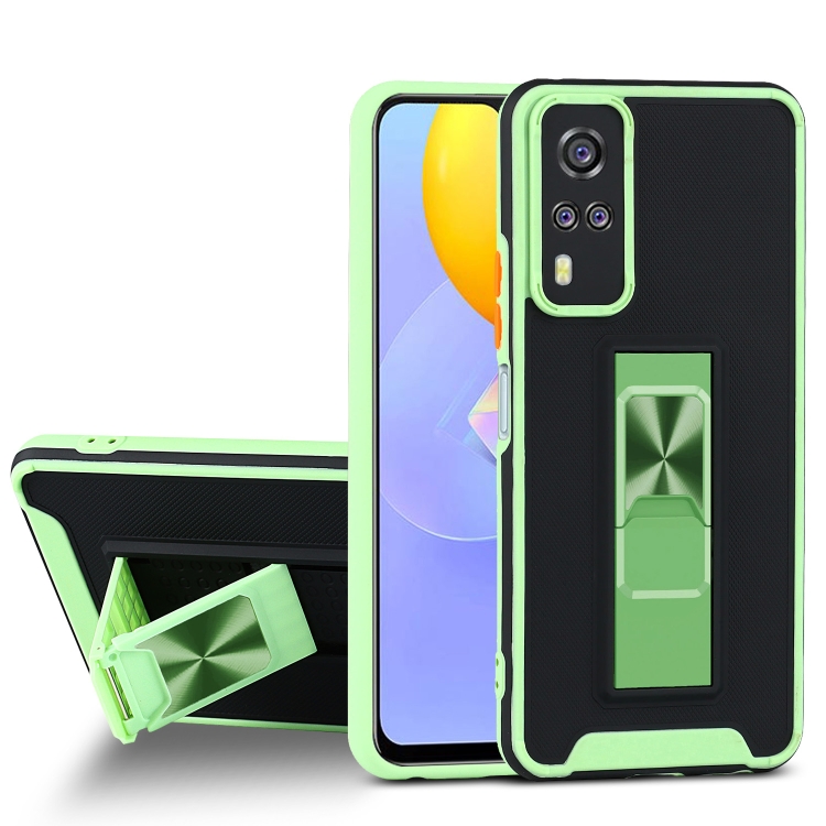 For vivo Y51 (2020, December) Dual-color Skin Feel TPU + PC Magnetic Shockproof Case with Invisible Holder(Green)
For vivo Y51 (2020, December) Dual-color Skin Feel TPU + PC Magnetic Shockproof Case with Invisible Holder(Green)