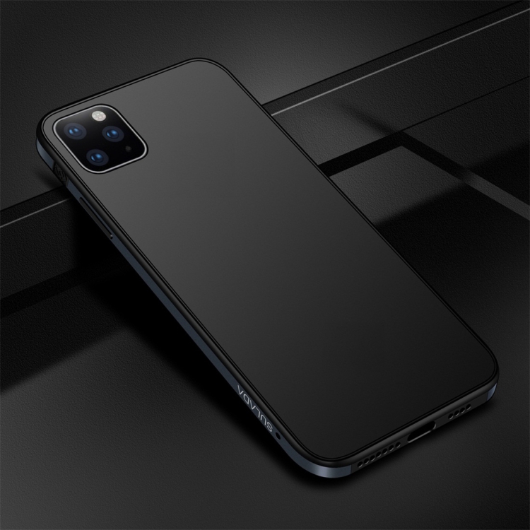 For iPhone 11 Pro Max SULADA Shockproof Aviation Aluminum Metal frame + TPU + Frosted Protective Case(Black)
For iPhone 11 Pro Max SULADA Shockproof Aviation Aluminum Metal frame + TPU + Frosted Protective Case(Black)