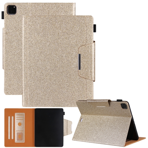 Glitter Powder Horizontal Flip Leather Tablet Case with Holder & Card Slot & Photo Frame & Wallet For iPad Pro 12.9 2021 / 2020 / 2018(Gold)
Glitter Powder Horizontal Flip Leather Tablet Case with Holder & Card Slot & Photo Frame & Wallet For iPad Pro 12.9 2021 / 2020 / 2018(Gold)