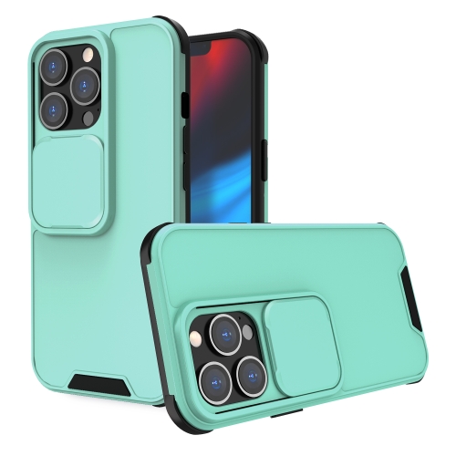 Up and Down Sliding Camera Cover Design Shockproof TPU + PC Protective Case For iPhone 13(Mint Green)
Up and Down Sliding Camera Cover Design Shockproof TPU + PC Protective Case For iPhone 13(Mint Green)