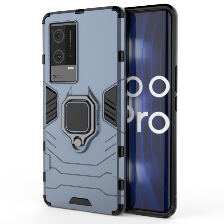For vivo iQOO 8 Pro PC + TPU Shockproof Protective Case with Magnetic Ring Holder(Navy Blue)
For vivo iQOO 8 Pro PC + TPU Shockproof Protective Case with Magnetic Ring Holder(Navy Blue)
