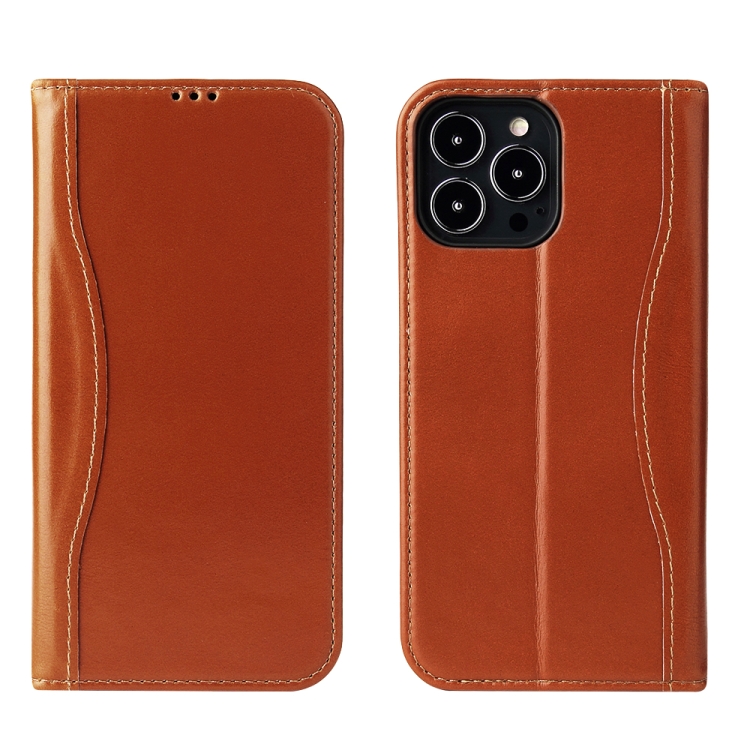 Genuine Leather Horizontal Flip Leather Case with Holder & Card Slots & Wallet For iPhone 13(Brown)
Genuine Leather Horizontal Flip Leather Case with Holder & Card Slots & Wallet For iPhone 13(Brown)