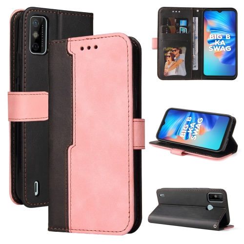 Business Stitching-Color Horizontal Flip PU Leather Case with Holder & Card Slots & Photo Frame For Tecno Spark 6 Go(Pink)
Business Stitching-Color Horizontal Flip PU Leather Case with Holder & Card Slots & Photo Frame For Tecno Spark 6 Go(Pink)