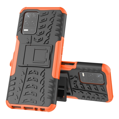 For OPPO Realme V13 5G Tire Texture Shockproof TPU+PC Protective Case with Holder(Orange)
For OPPO Realme V13 5G Tire Texture Shockproof TPU+PC Protective Case with Holder(Orange)