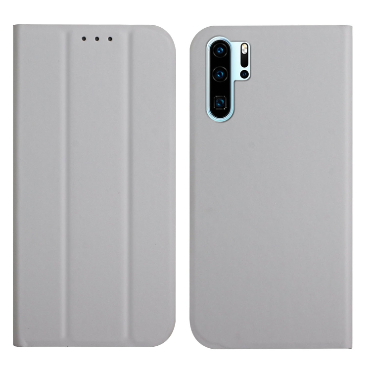 For Huawei P30 Pro 3-Folding Ultrathin Skin Feel Magnetic Solid Color Horizontal Flip Leather Case with Holder(Grey)
For Huawei P30 Pro 3-Folding Ultrathin Skin Feel Magnetic Solid Color Horizontal Flip Leather Case with Holder(Grey)
