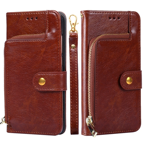 Zipper Bag PU + TPU Horizontal Flip Leather Case with Holder & Card Slot & Wallet & Lanyard For iPhone 13 Pro(Brown)
Zipper Bag PU + TPU Horizontal Flip Leather Case with Holder & Card Slot & Wallet & Lanyard For iPhone 13 Pro(Brown)